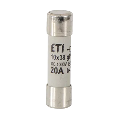 PV VAROVALKE 10x38 (1000V DC) – 12A / 15A / 20A - Paket 10