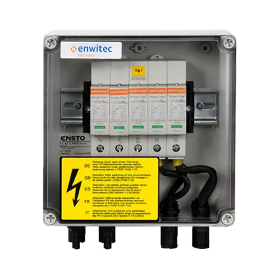 K-DC-SPD BOX 2MPPT (TYPE 1+2, 1000V) – PRENAPETOSTNA ZAŠČITA ZA SONČNE ELEKTRARNE