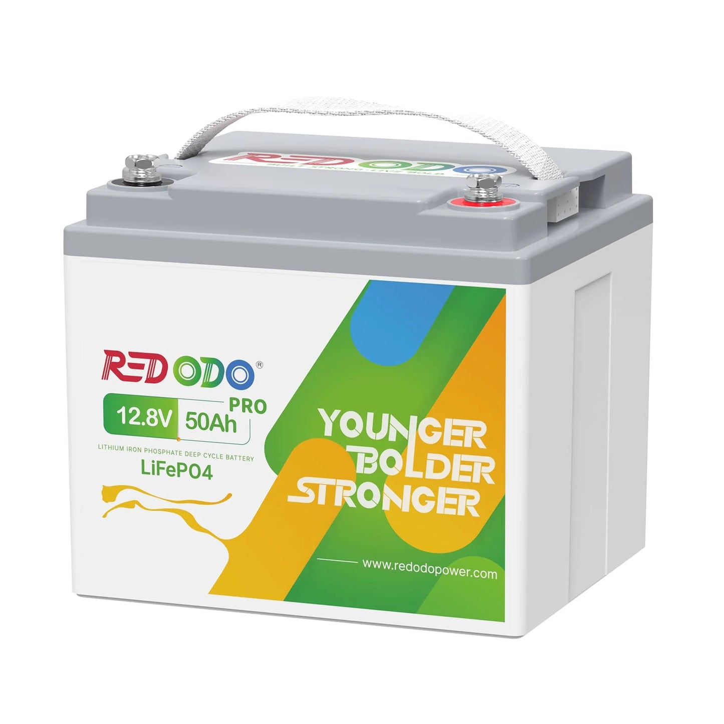 REDODO 12V 50Ah BASIC LiFePO4 BATERIJA (640Wh, 50A BMS)