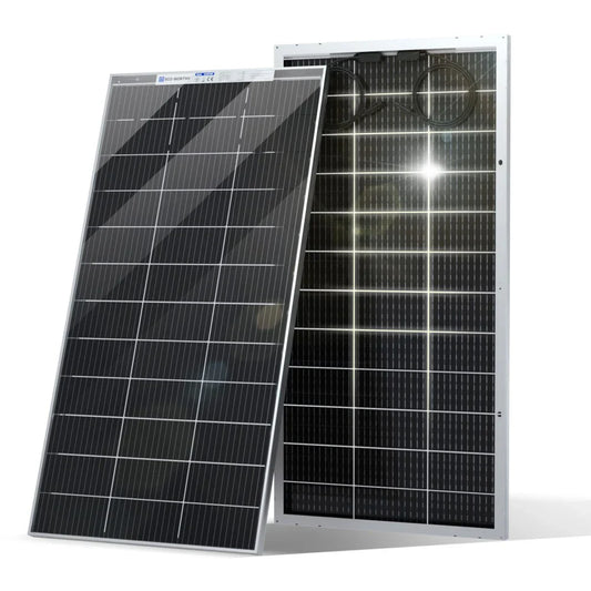 ECO-WORTHY BIFACIALNI SONČNI PANEL 195W 12V – MONOKRISTALNI