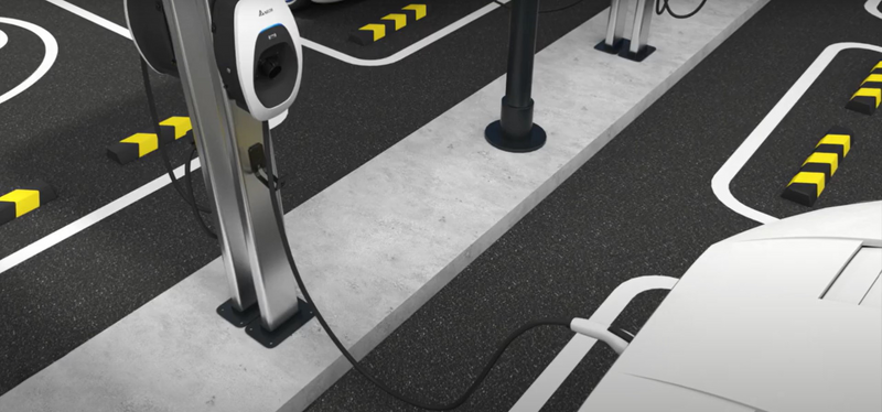 DELTA AC MAX BASIC 11 kW – PAMETNA IN ROBUSTNA EV POLNILNA POSTAJA ZA DOM IN POSLOVNO UPORABO