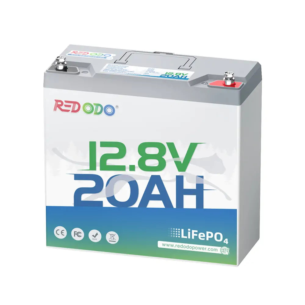 REDODO 12V 20Ah LiFePO4 BATERIJA (256Wh, 20A BMS)