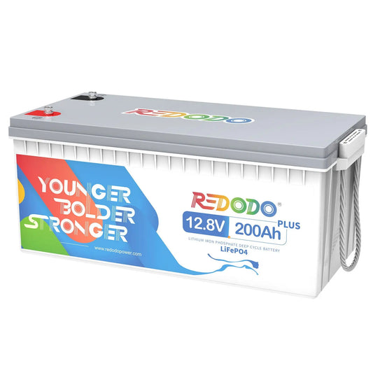 REDODO 12V 200Ah PLUS LiFePO4 BATERIJA (2560Wh, 200A BMS)