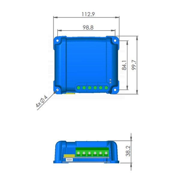 VICTRON BLUESOLAR MPPT 75/15 – MPPT SOLARNI REGULATOR ZA 12 V IN 24 V SISTEME