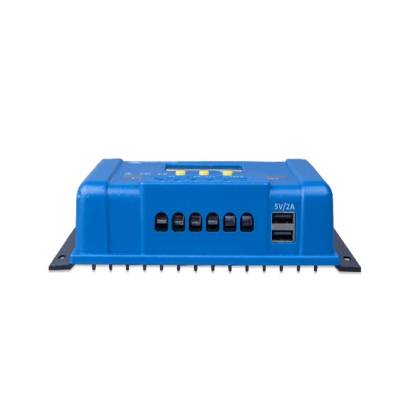 VICTRON BLUESOLAR PWM 30 LCD – PWM SOLARNI REGULATOR Z LCD ZASLONOM IN USB IZHODOM (12 V / 24 V)