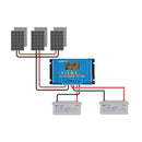 VICTRON BLUESOLAR PWM DUO 20 LCD – PWM SOLARNI REGULATOR ZA POLNJENJE DVEH BATERIJ (12 V / 24 V)