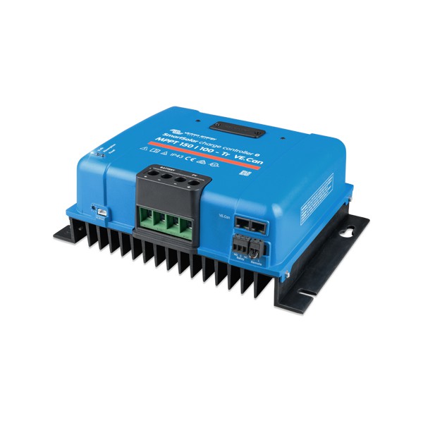 VICTRON SMARTSOLAR MPPT 150/100-MC VE.CAN – MPPT SOLARNI REGULATOR Z BLUETOOTHOM ZA 12 V / 24 V / 36 V / 48 V SISTEME