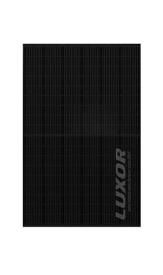 ECO LINE HALF CELL GLASSGLASS FULL BLACK M108/400W